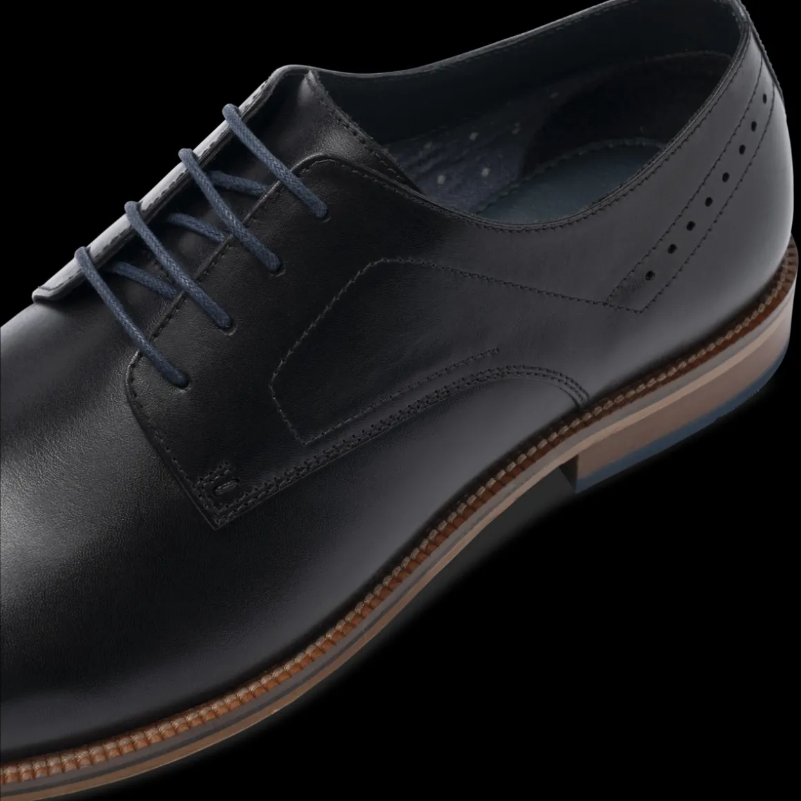 Veterschoenen ZWART SAN MARINA