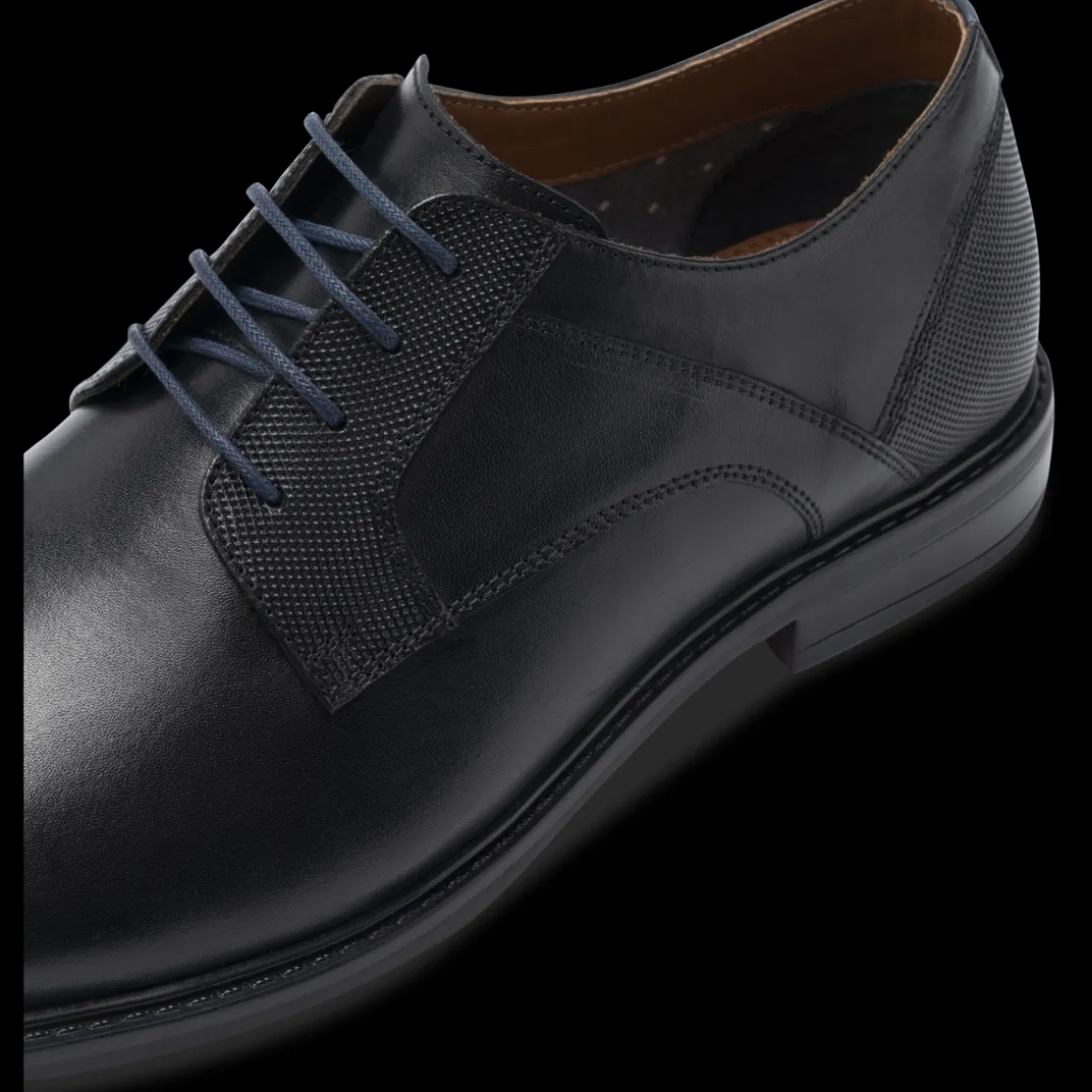 Veterschoenen ZWART SAN MARINA